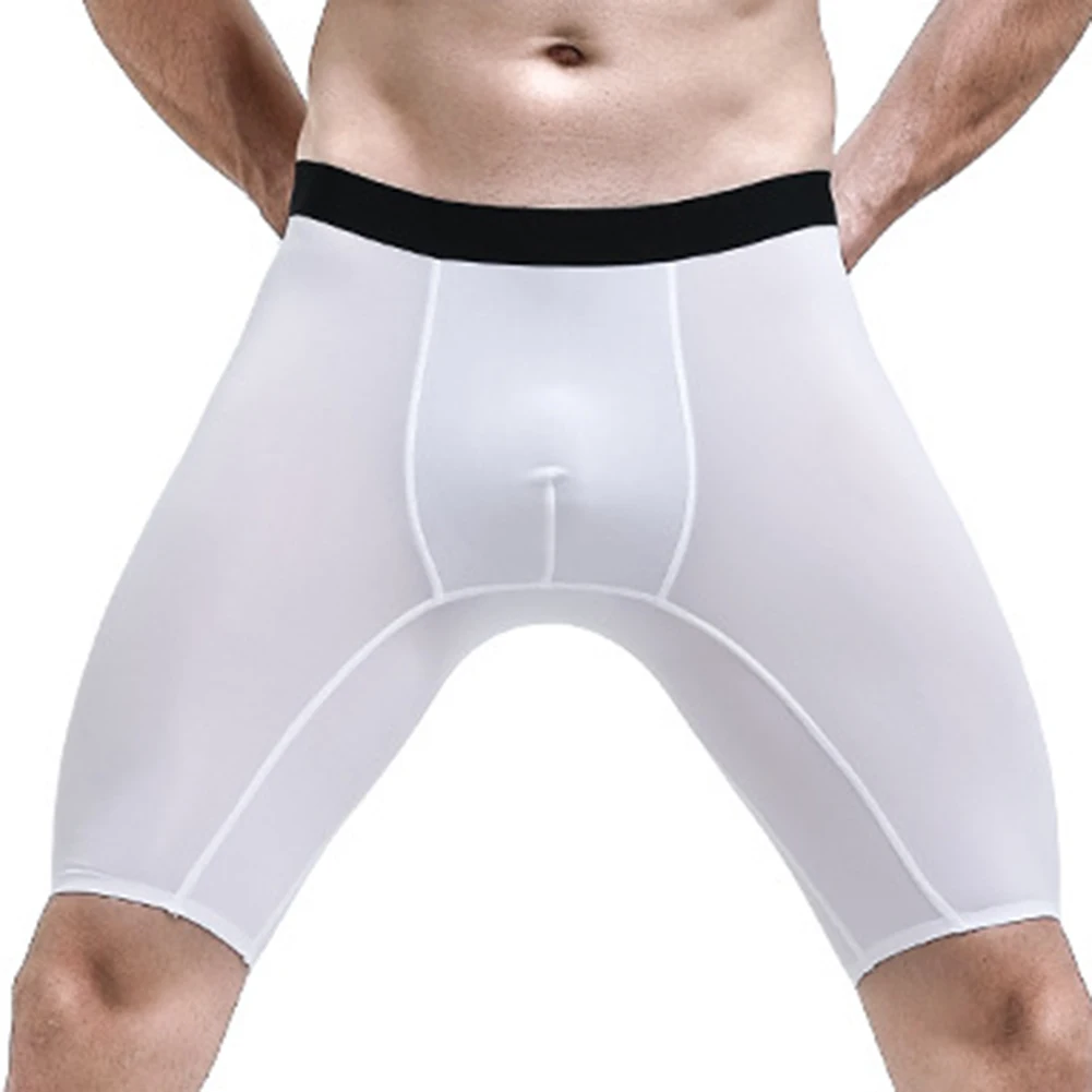 Men Long Leg  Boxer Shorts Bre - Long Leg Trunk Men ulasan dan harga