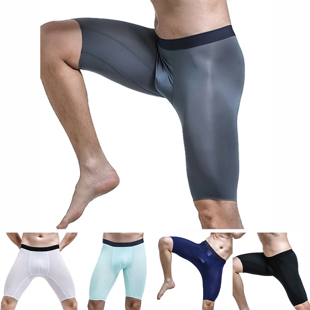 Men Long Leg  Boxer Shorts Bre - Long Leg Trunk Men ulasan dan harga