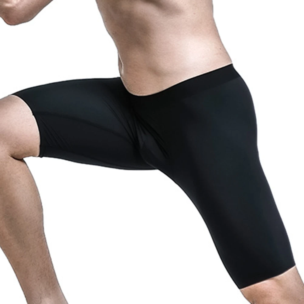 Men Long Leg  Boxer Shorts Bre - Long Leg Trunk Men ulasan dan harga