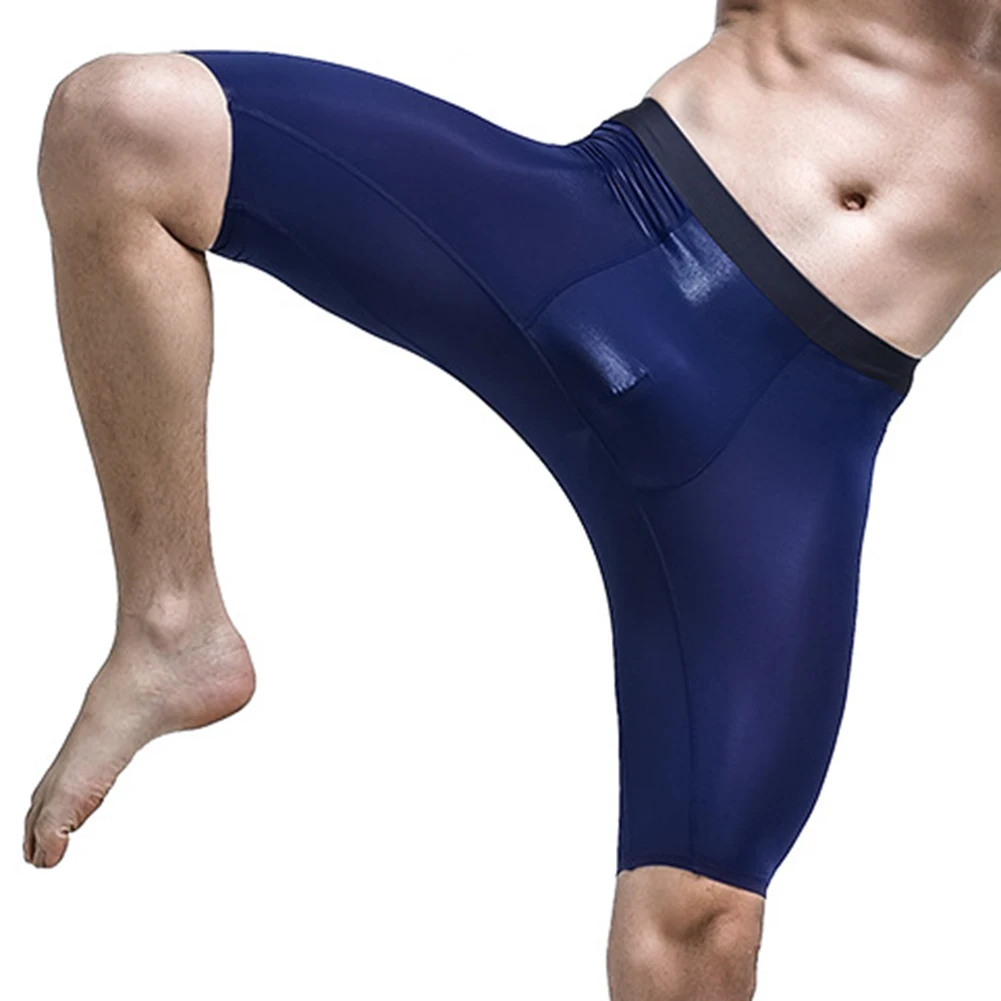Men Long Leg  Boxer Shorts Bre - Long Leg Trunk Men ulasan dan harga