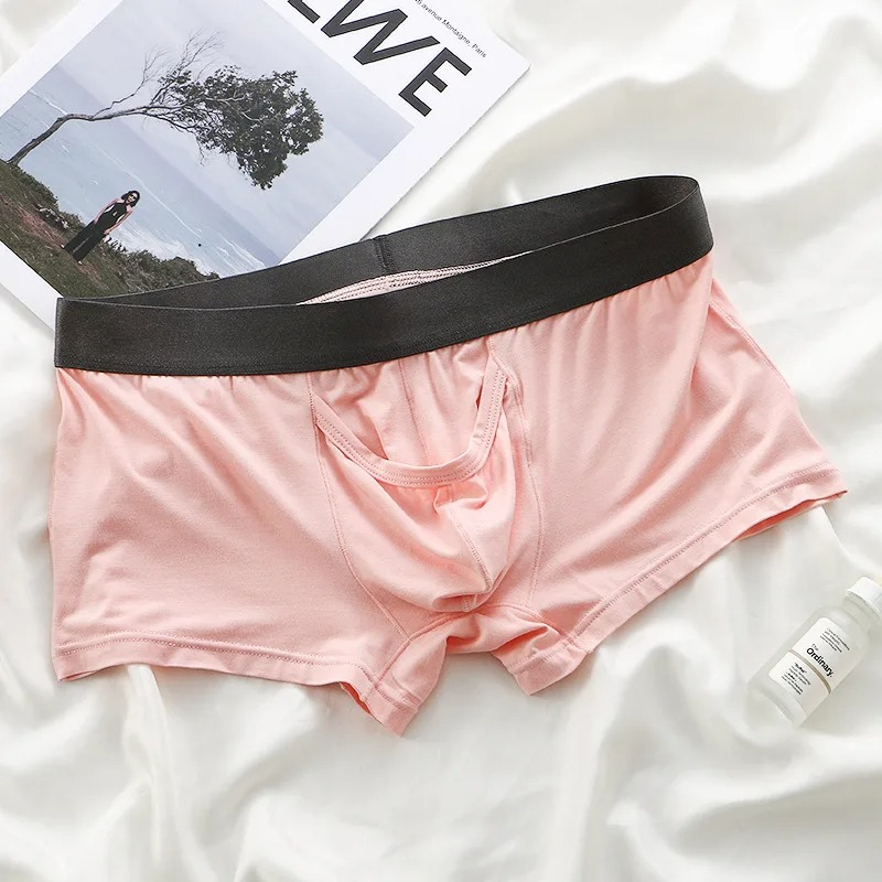 Men's Bamboo Fiber Boxer Brief - Bamboo Fiber Trunk ulasan dan harga