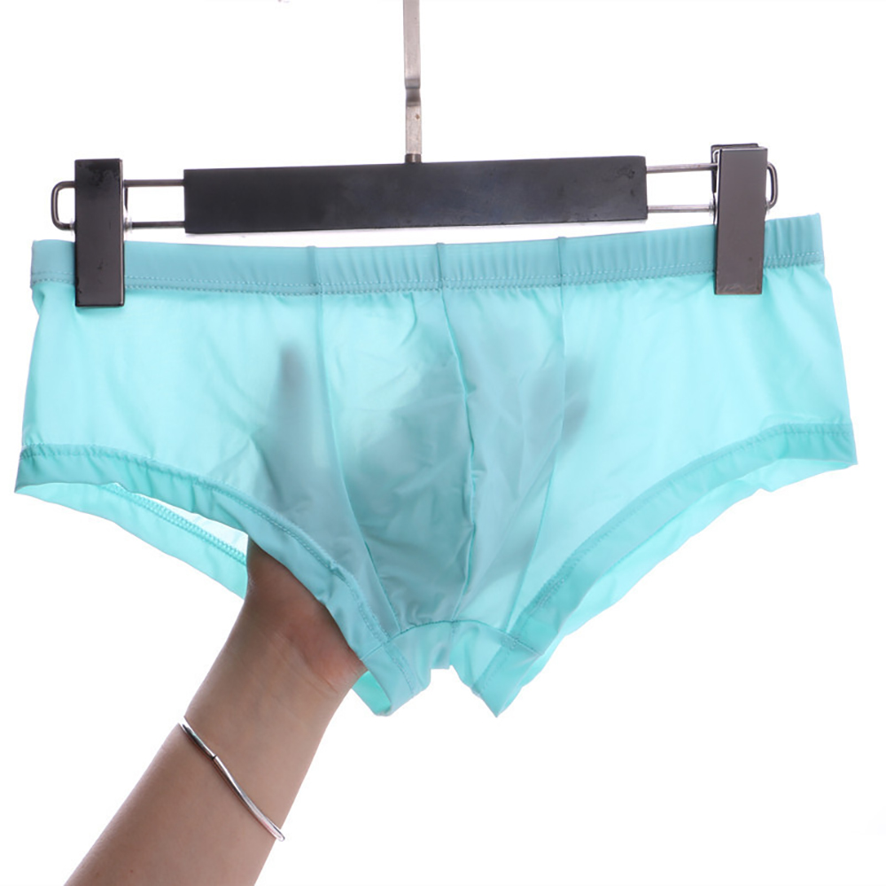 New Men's Sexy Low-Waist Light - Pouch Boxer Pouch ulasan dan harga