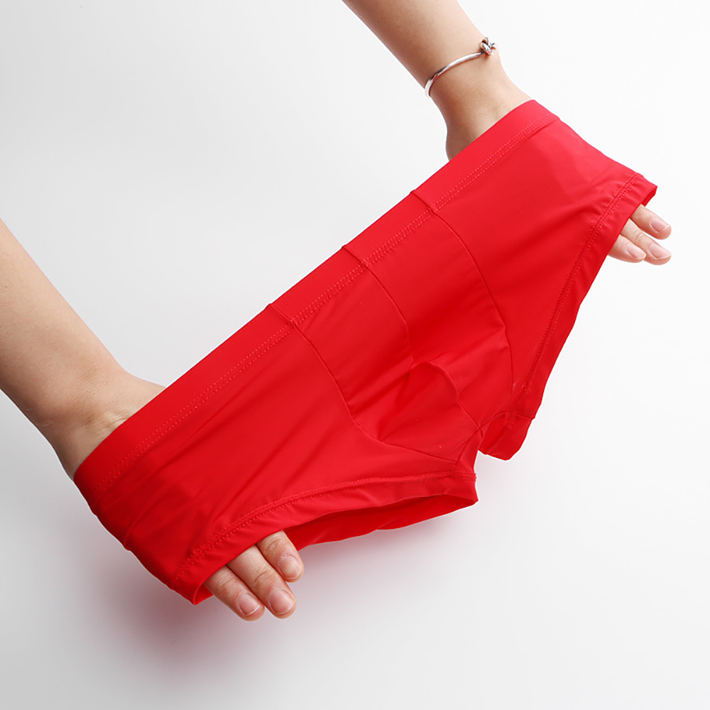 New Men's Sexy Low-Waist Light - Pouch Boxer Pouch ulasan dan harga