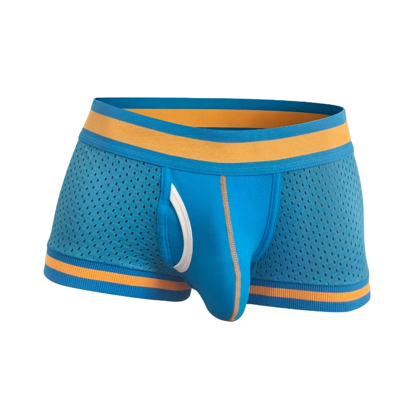 Men Mesh Boxer Briefs U Convex - Mesh Sport Boxer ulasan dan harga