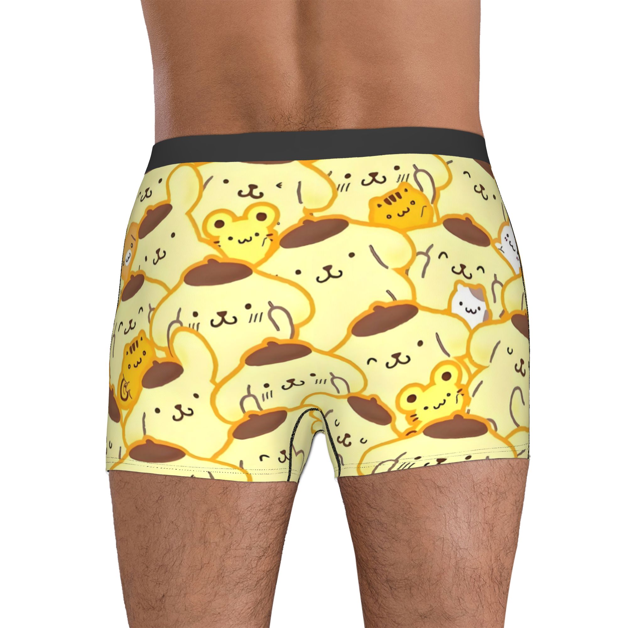 Cartoon Pompompurin Underwear  - Boxer Shorts Modal ulasan dan harga
