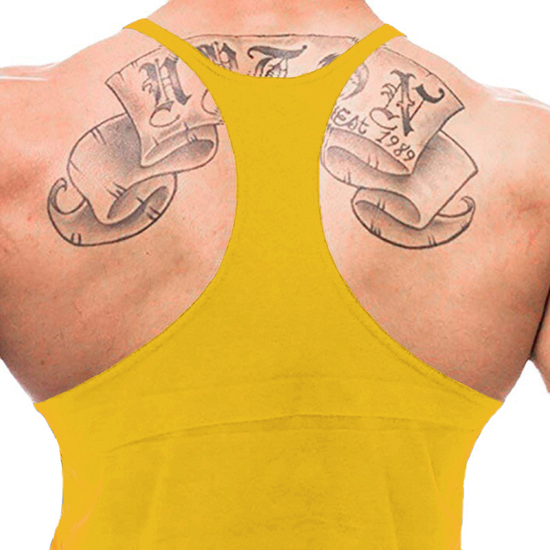 Gym Fitness Bodybuilding Suspe - Suspender Tank Top ulasan dan harga