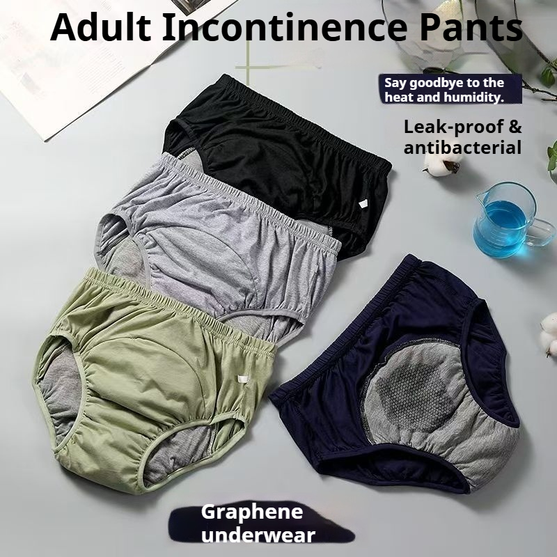 Graphene Antibacterial Adult D - Boxer Brief Pack Cotton ulasan dan harga