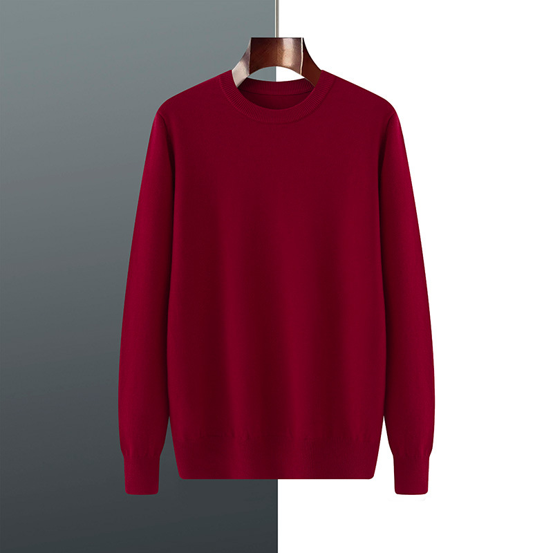 Men Cashmere Pullover O-Neck S - Thermal Long John ulasan dan harga