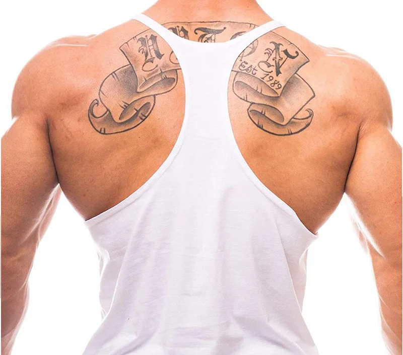 Men's Vest Sportswear Singlet  - Undershirt Crew Neck ulasan dan harga