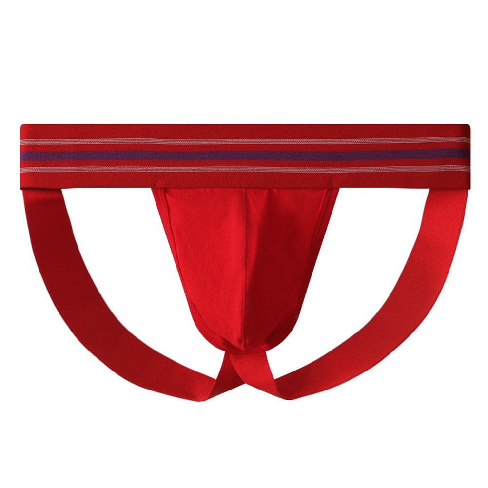 1pc Men Breathable Cotton Thon - Jockstrap Athletic ulasan dan harga