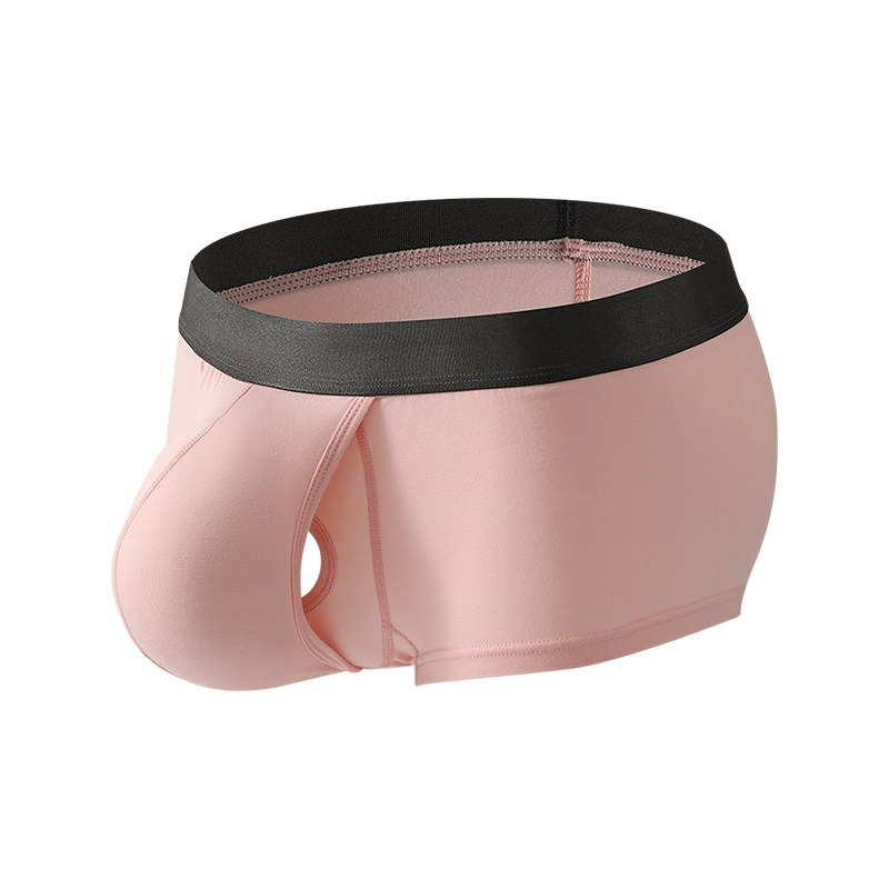 Men's Bamboo Fiber Boxer Short - Bamboo Fiber Trunk ulasan dan harga