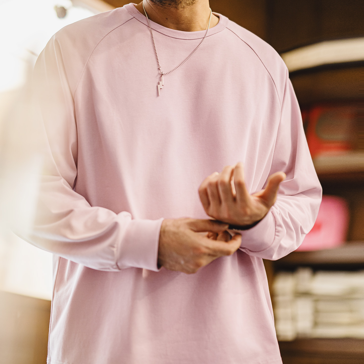 MADEN Men's White Long Sleeve  - Base Layer Top ulasan dan harga