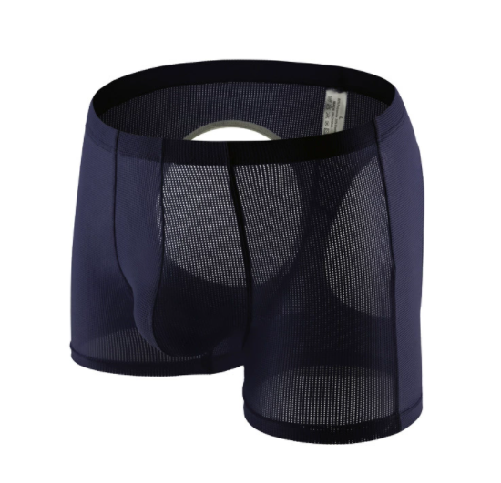 Men's Open Butt Boxer Shorts M - Mesh Sport Boxer ulasan dan harga
