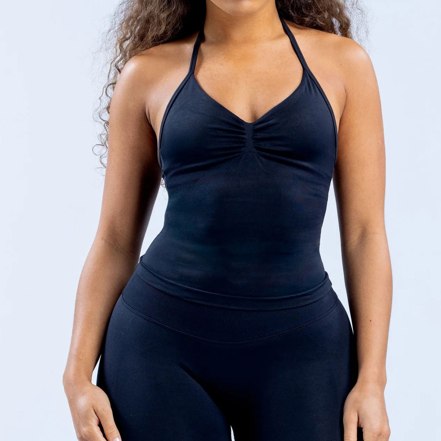 Women's Halter Neck Yoga Tank  - Suspender Tank Top ulasan dan harga