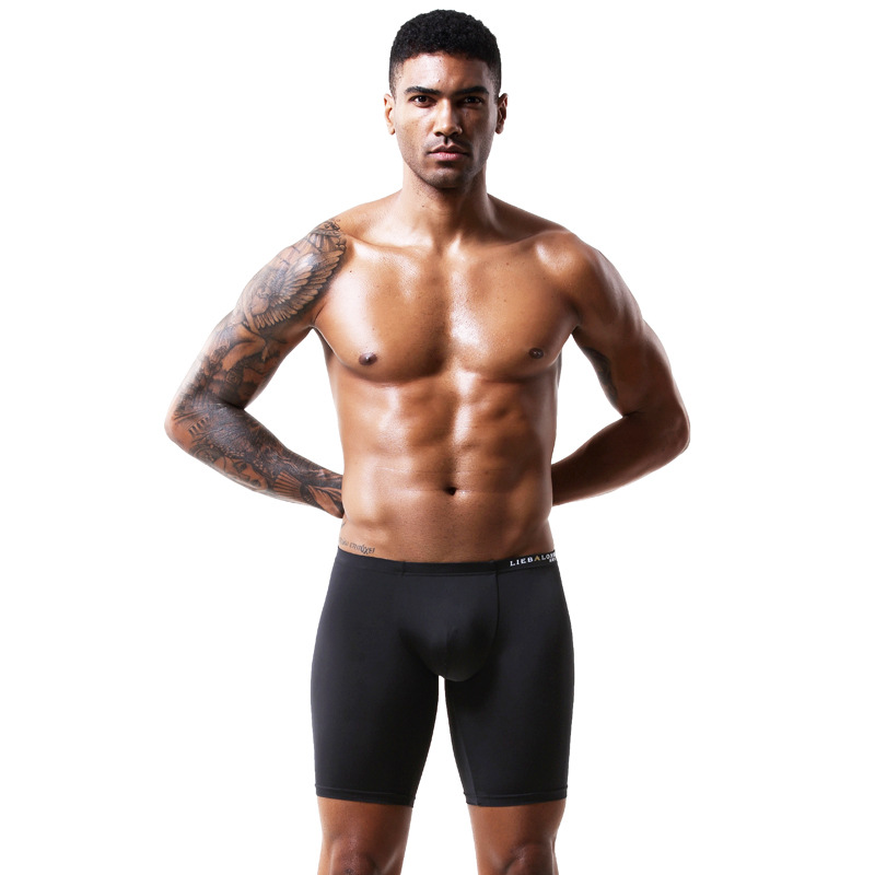 Men Trunks Long Legs Boxershor - Long Leg Trunk Men ulasan dan harga