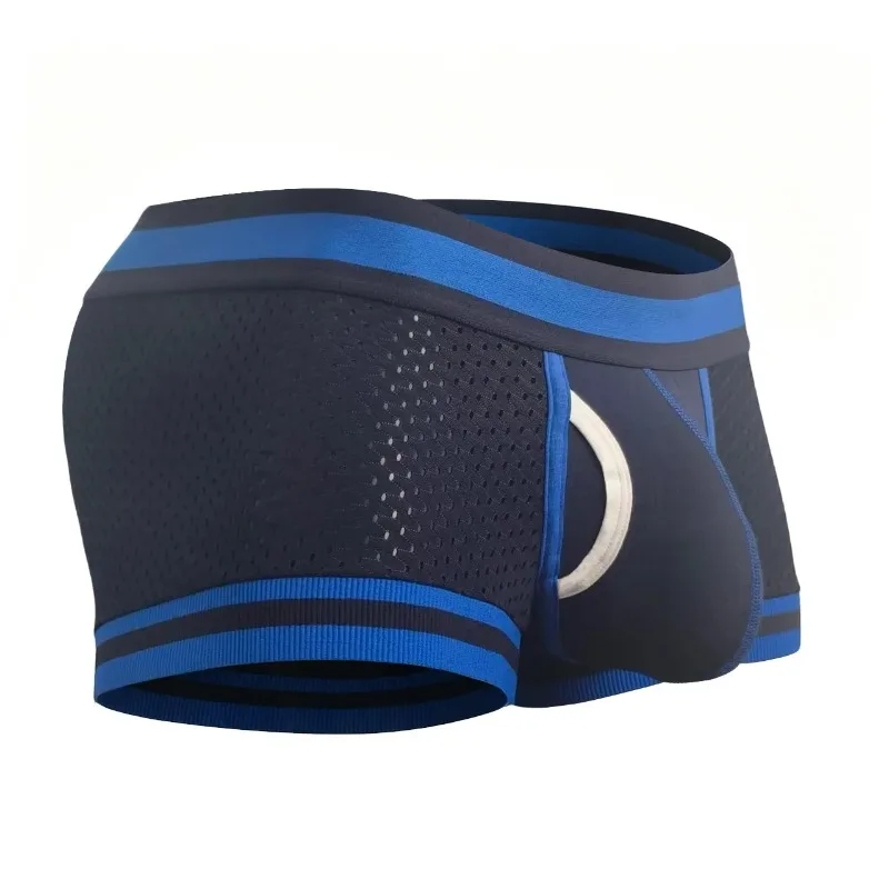 Breathable Men Mesh Boxer Brie - Mesh Sport Boxer ulasan dan harga