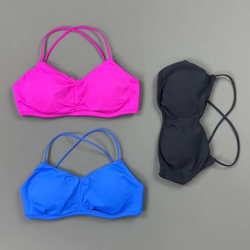 HISTELLO Front Ruched Cross Ba - Suspender Tank Top ulasan dan harga
