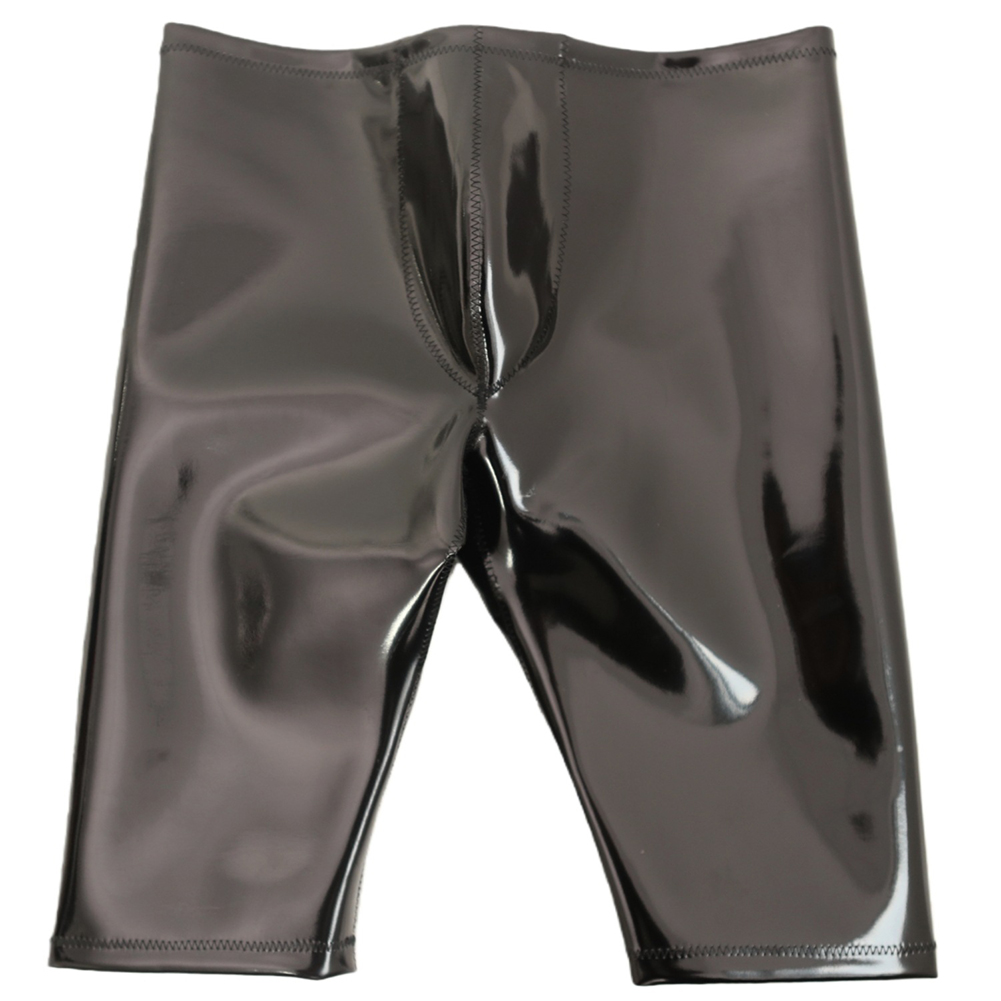 Men Cloth Latex Smooth Panties - Long Leg Trunk Men ulasan dan harga