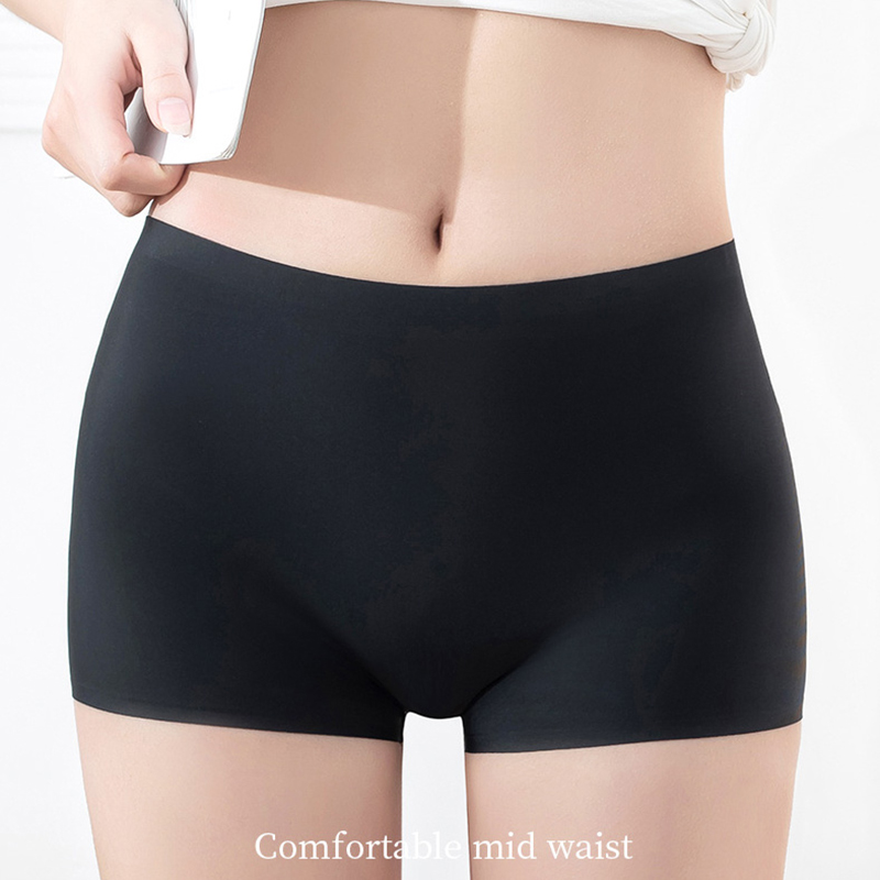Safety Pants Mid Waist Women's - Boxer Brief Pack Cotton ulasan dan harga