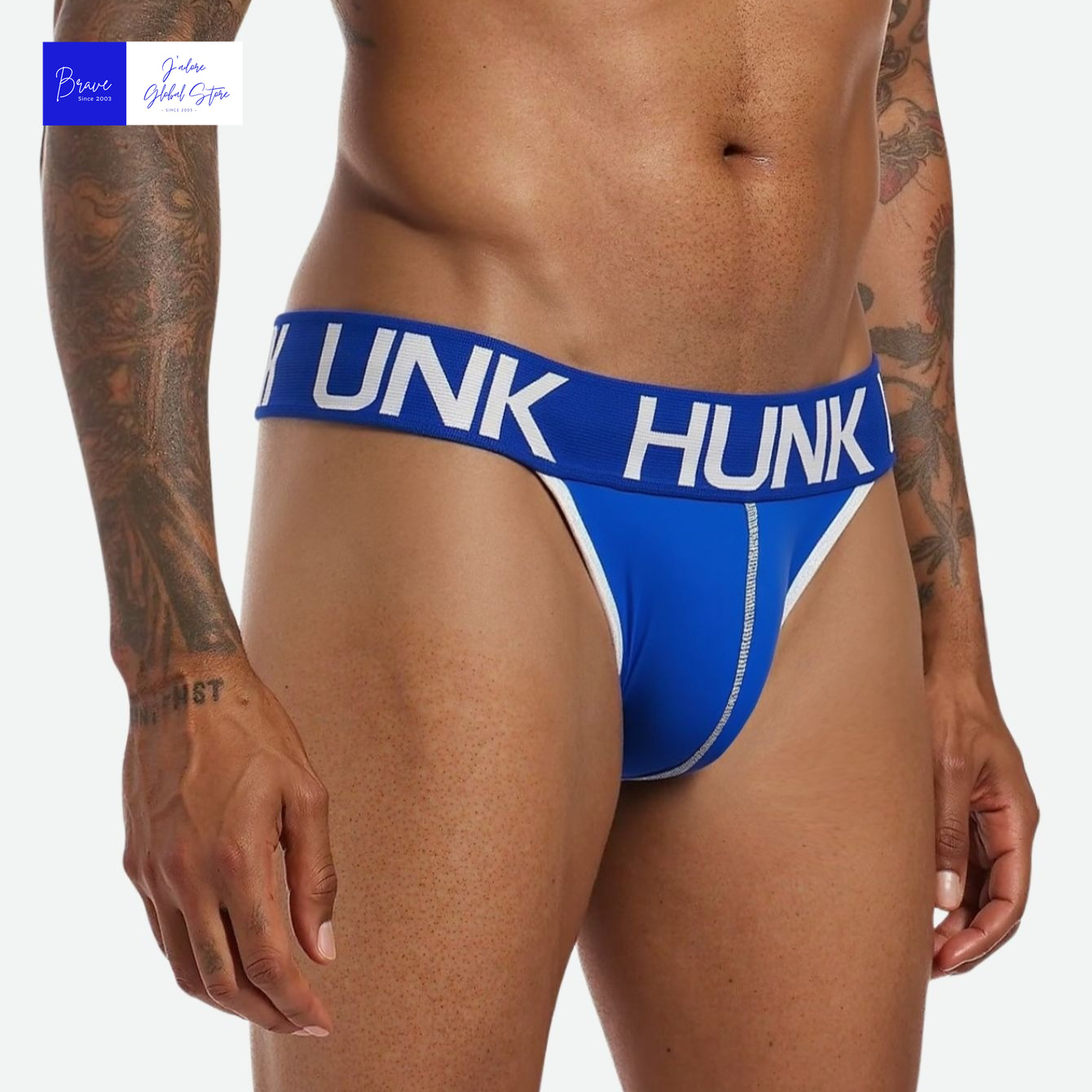 Men's Letter High Cut Sexy Tho - Jockstrap Athletic ulasan dan harga