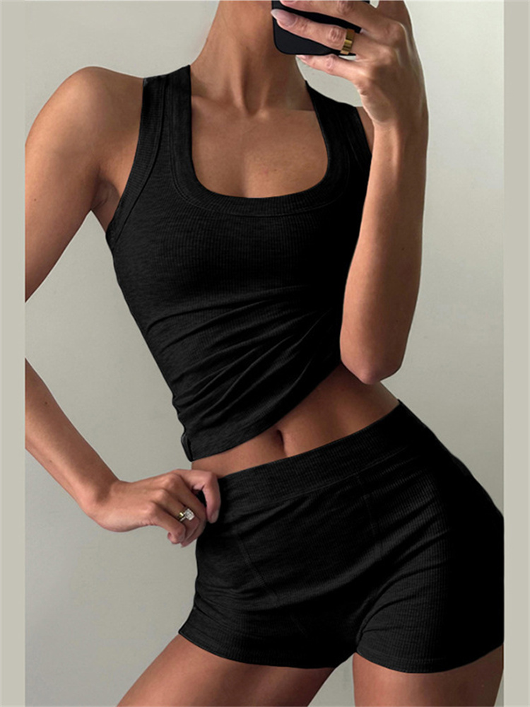 Nibber Ribbed Casual 2 Piece S - Tank Top Ribbed ulasan dan harga