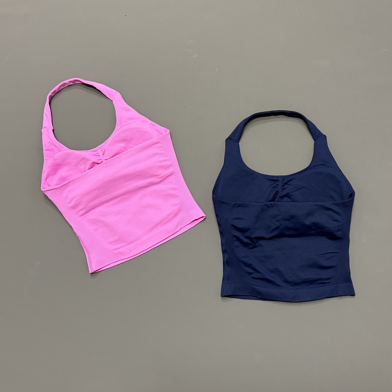 Women Halter Neck Sports Top S - Suspender Tank Top ulasan dan harga