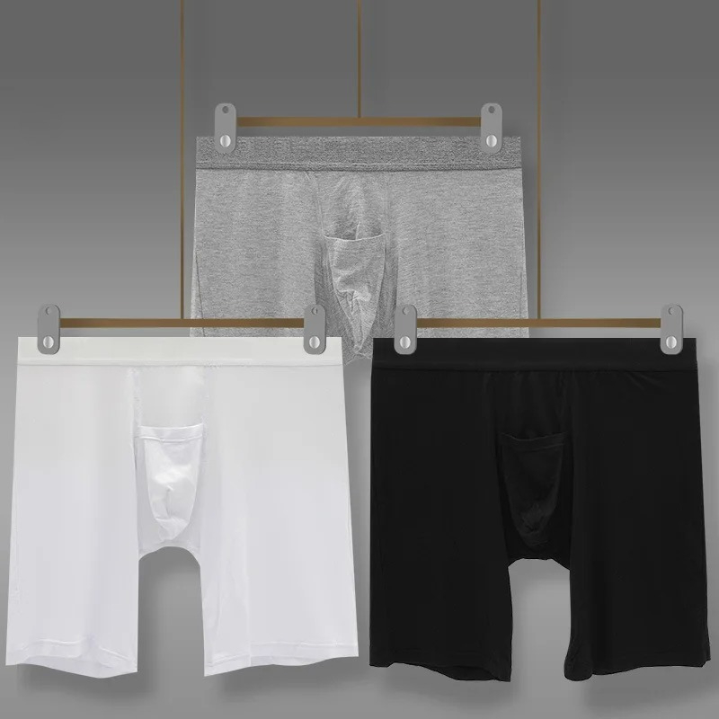 Men's Bulge Boxy Underwear Ext - Long Leg Trunk Men ulasan dan harga