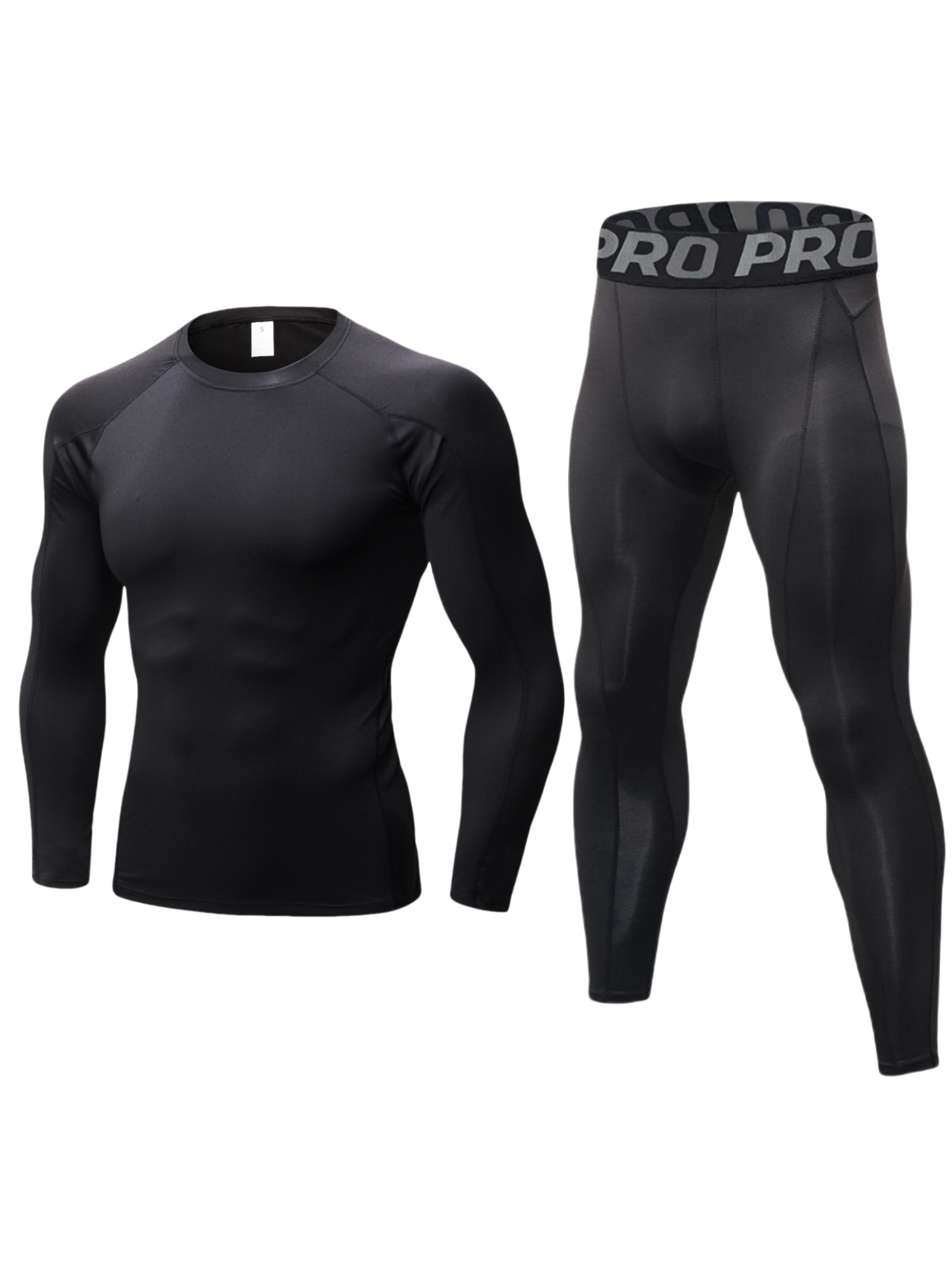 Mens Workout Compression Set P - Compression Long Pant ulasan dan harga