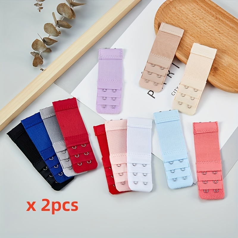 2pcs/pack 2 Hook Bra Extension - Multi Pack Underwear ulasan dan harga