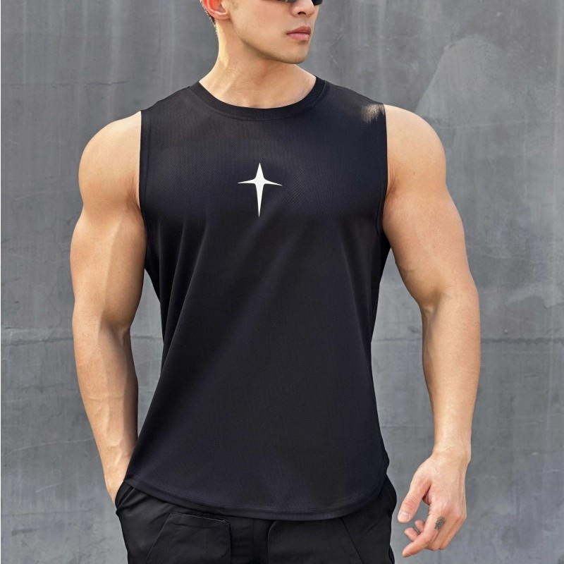 summer Sleeveless vest outdoor - Undershirt Crew Neck ulasan dan harga