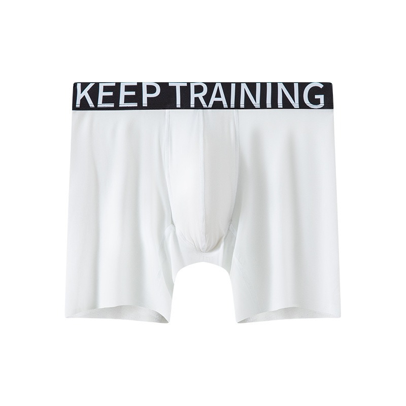 Men's Ice Silk Long Leg Boxer  - Long Leg Trunk Men ulasan dan harga