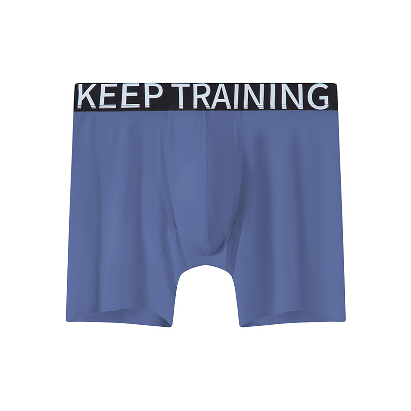 Men's Ice Silk Long Leg Boxer  - Long Leg Trunk Men ulasan dan harga