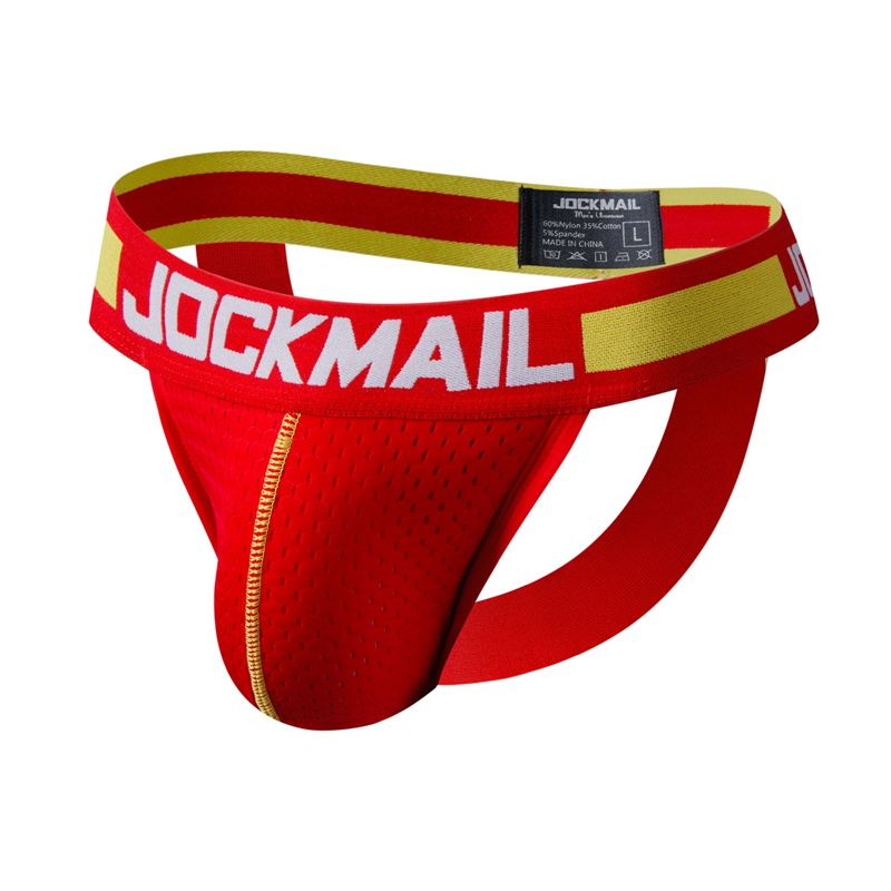 Sexy Gay Men Mesh Jockstrap Un - Jockstrap Athletic ulasan dan harga