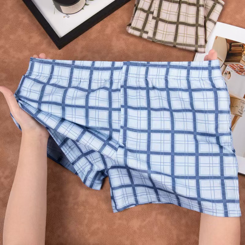 Men Panties Cotton BoxerShorts - Trunk Breathable Men ulasan dan harga