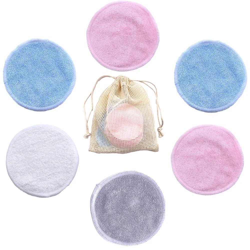 10PC Reusable Makeup Remover P - Bamboo Fiber Trunk ulasan dan harga