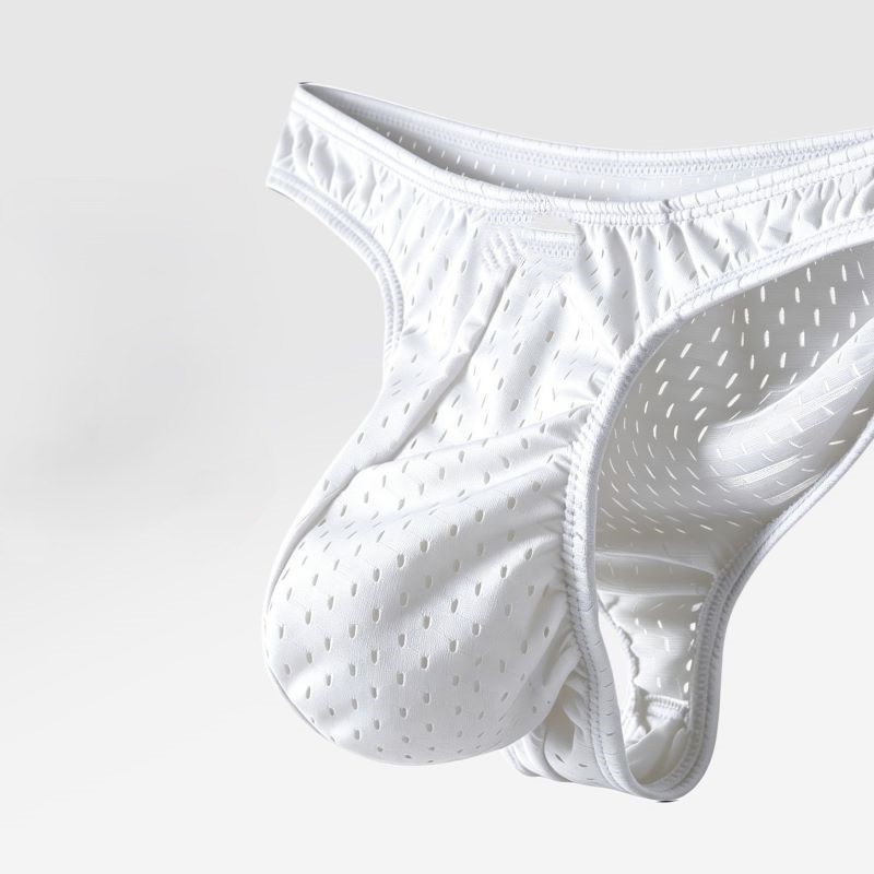 Mesh Ice Silk Men's Underwear  - Mesh Sport Boxer ulasan dan harga