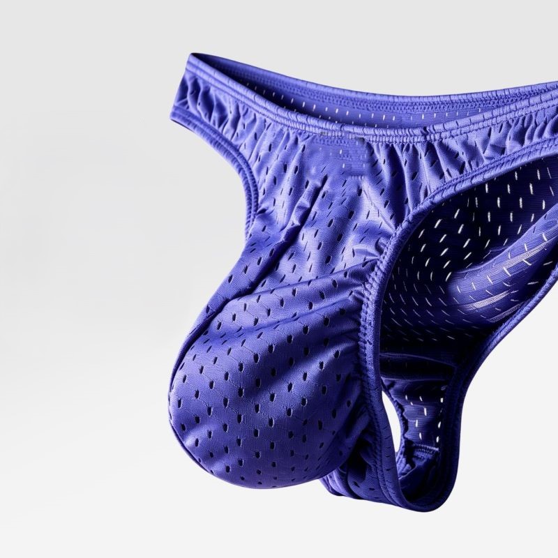 Mesh Ice Silk Men's Underwear  - Mesh Sport Boxer ulasan dan harga