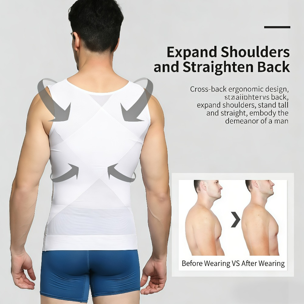 Sleeveless Body Shaper Vest fo - Sleeveless Undershirt ulasan dan harga