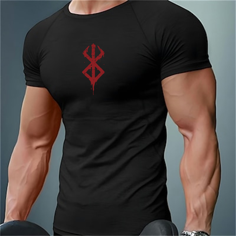 Men's Print Compression Shirts - Base Layer Top ulasan dan harga