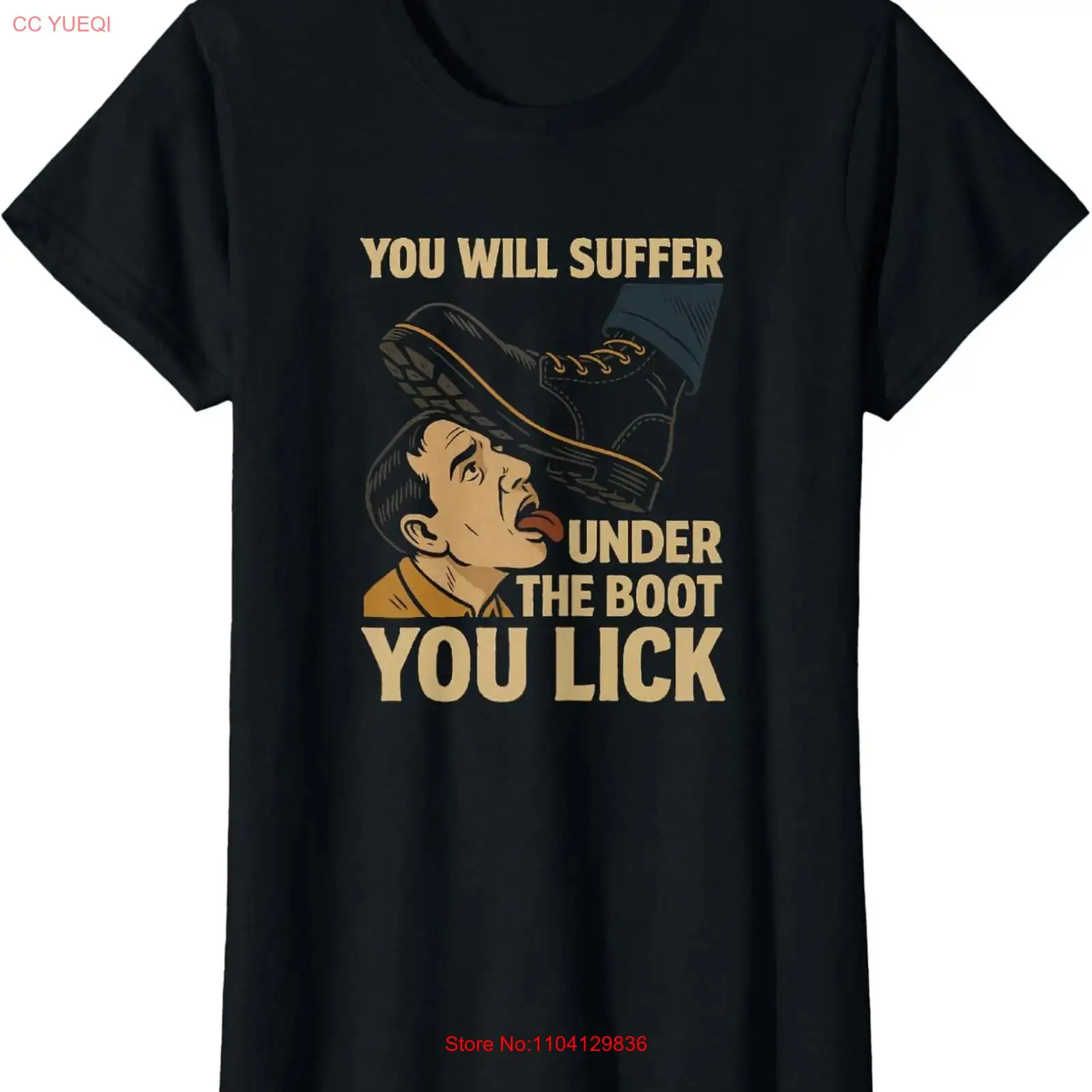 You Will Suffer Under The Boot - Undershirt Crew Neck ulasan dan harga