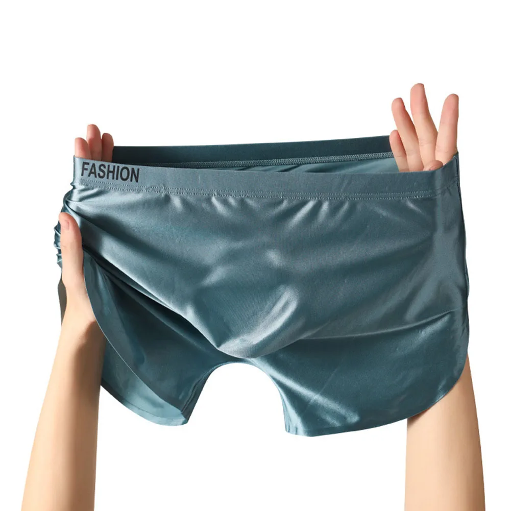 Men's Ice Silk Seamless Boxers - Pouch Boxer Pouch ulasan dan harga