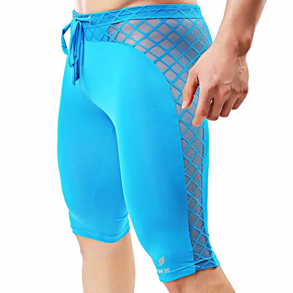 Men Sport Fitness Shorts Quick - Mesh Sport Boxer ulasan dan harga
