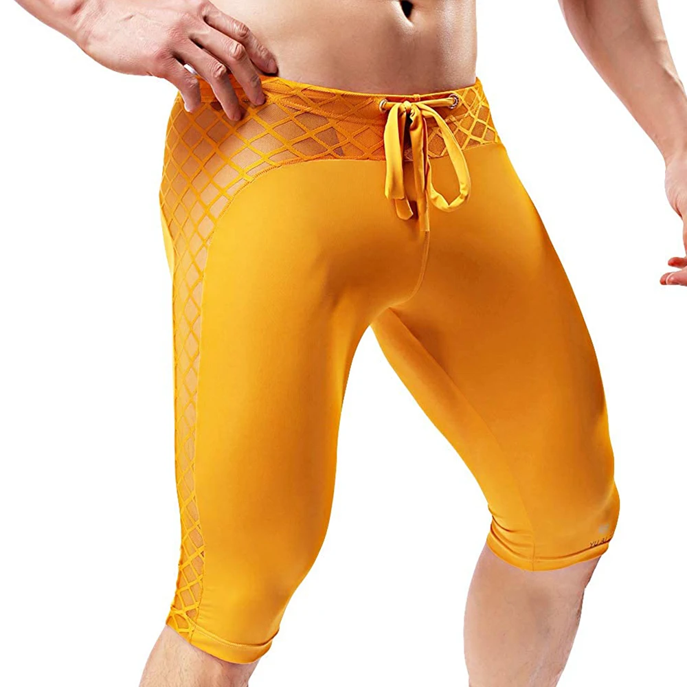 Men Sport Fitness Shorts Quick - Mesh Sport Boxer ulasan dan harga