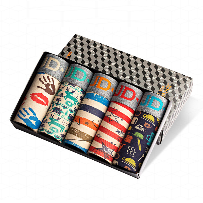 5Pcs/lot Men Underwear Cotton  - Multi Pack Underwear ulasan dan harga