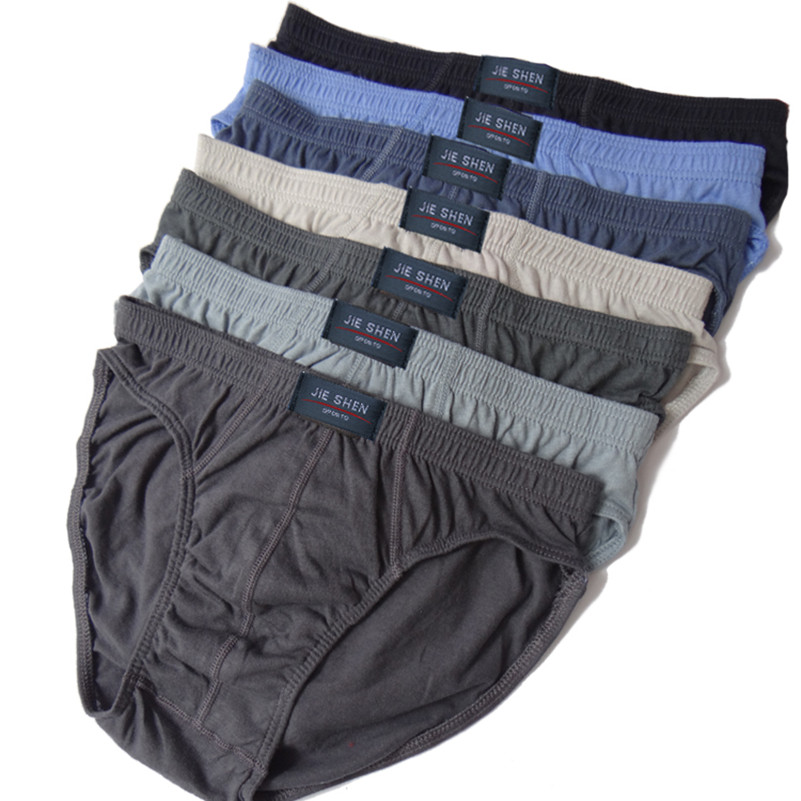 100% Cotton Briefs Mens Comfor - Multi Pack Underwear ulasan dan harga