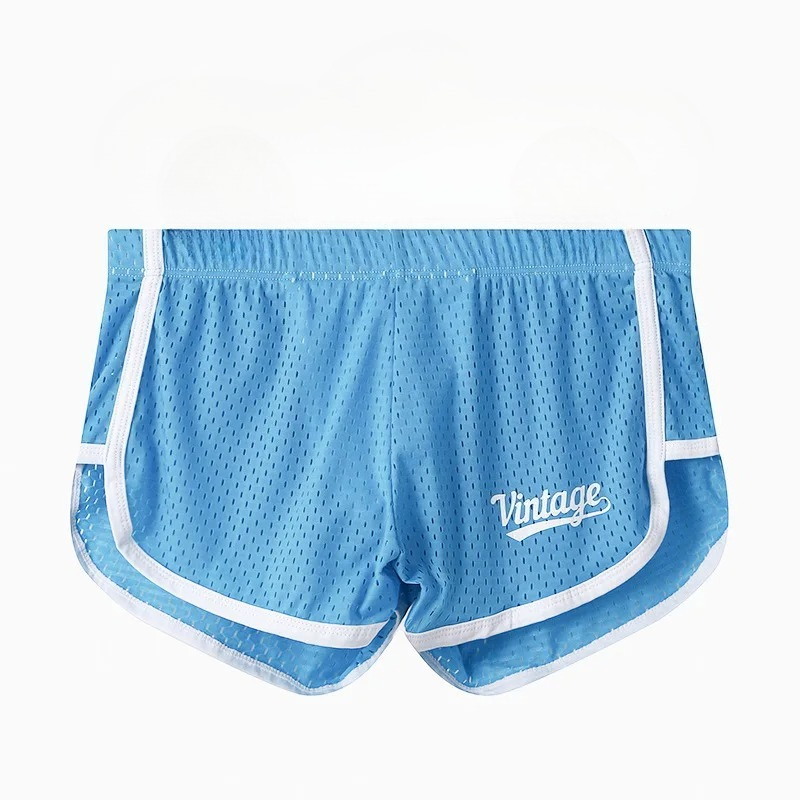 Men Mesh Lounge Shorts Vintage - Mesh Sport Boxer ulasan dan harga