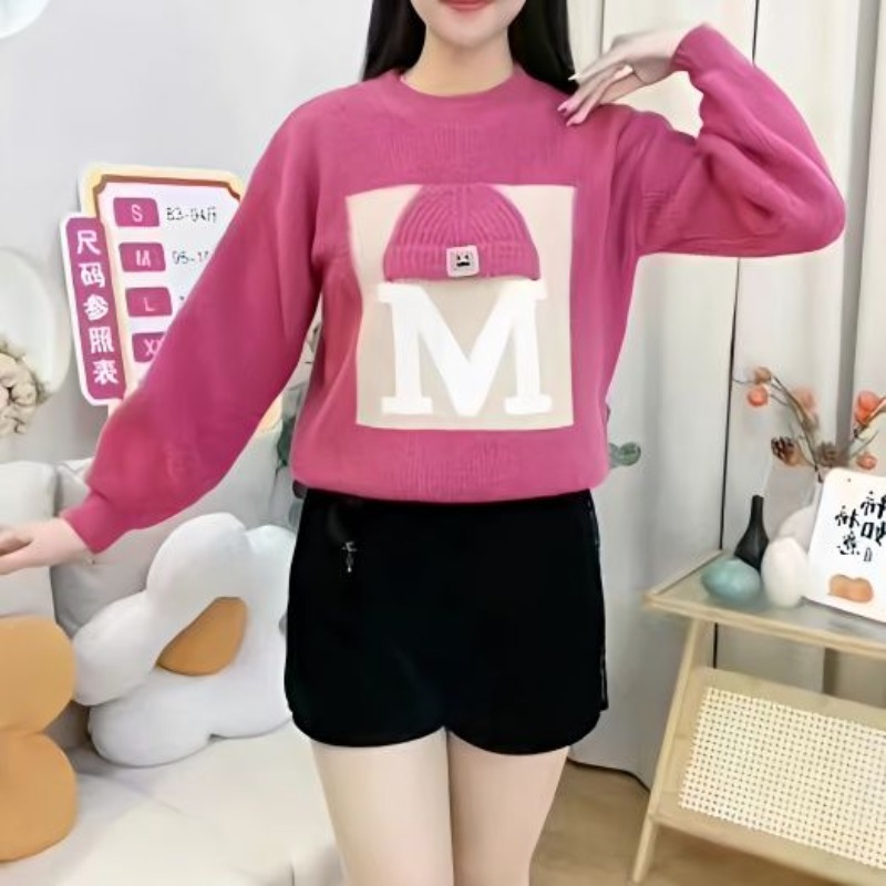 Women's Autumn Winter Crew Nec - Undershirt Crew Neck ulasan dan harga