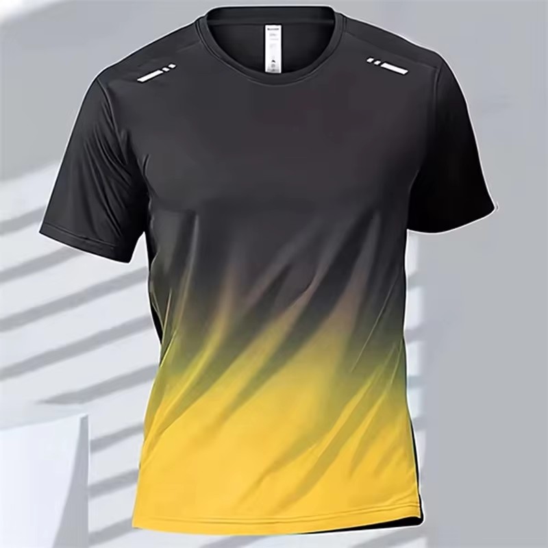 CHRLCK Men's Running Quick Dry - T Shirt Tight Fit ulasan dan harga