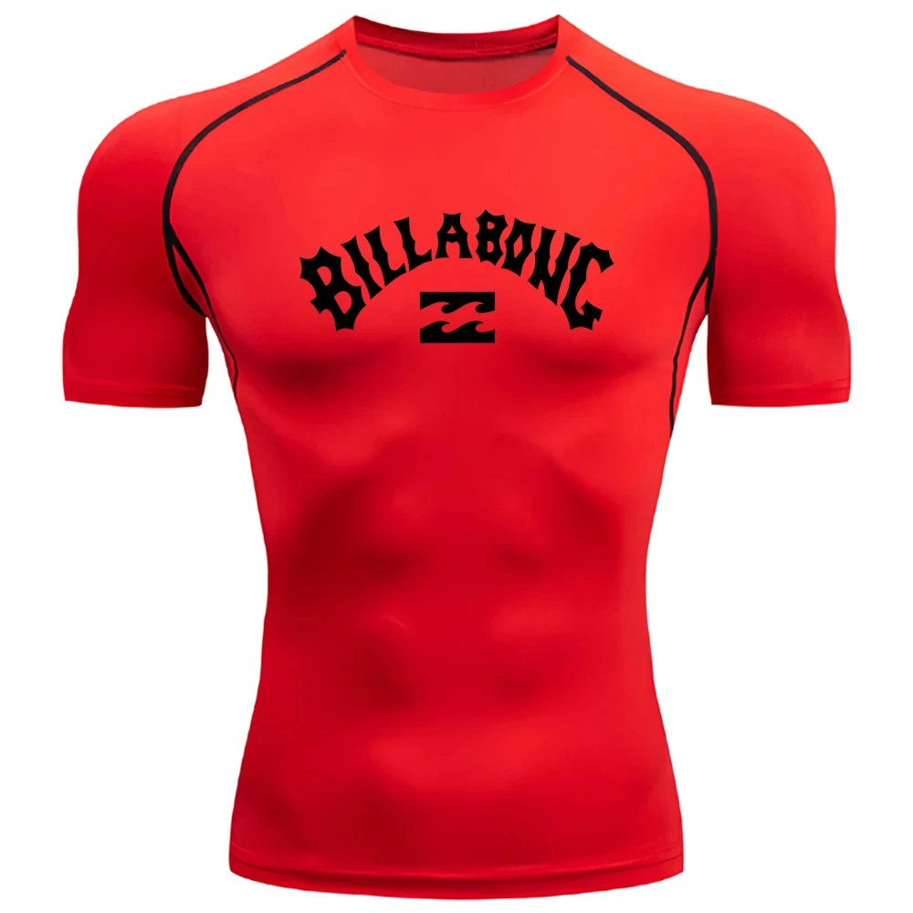 Male UV Protection Tights Rash - T Shirt Tight Fit ulasan dan harga