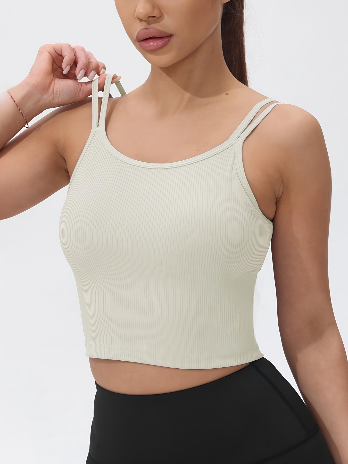 Fitfemme Women's Ribbed Sleeve - Tank Top Ribbed ulasan dan harga